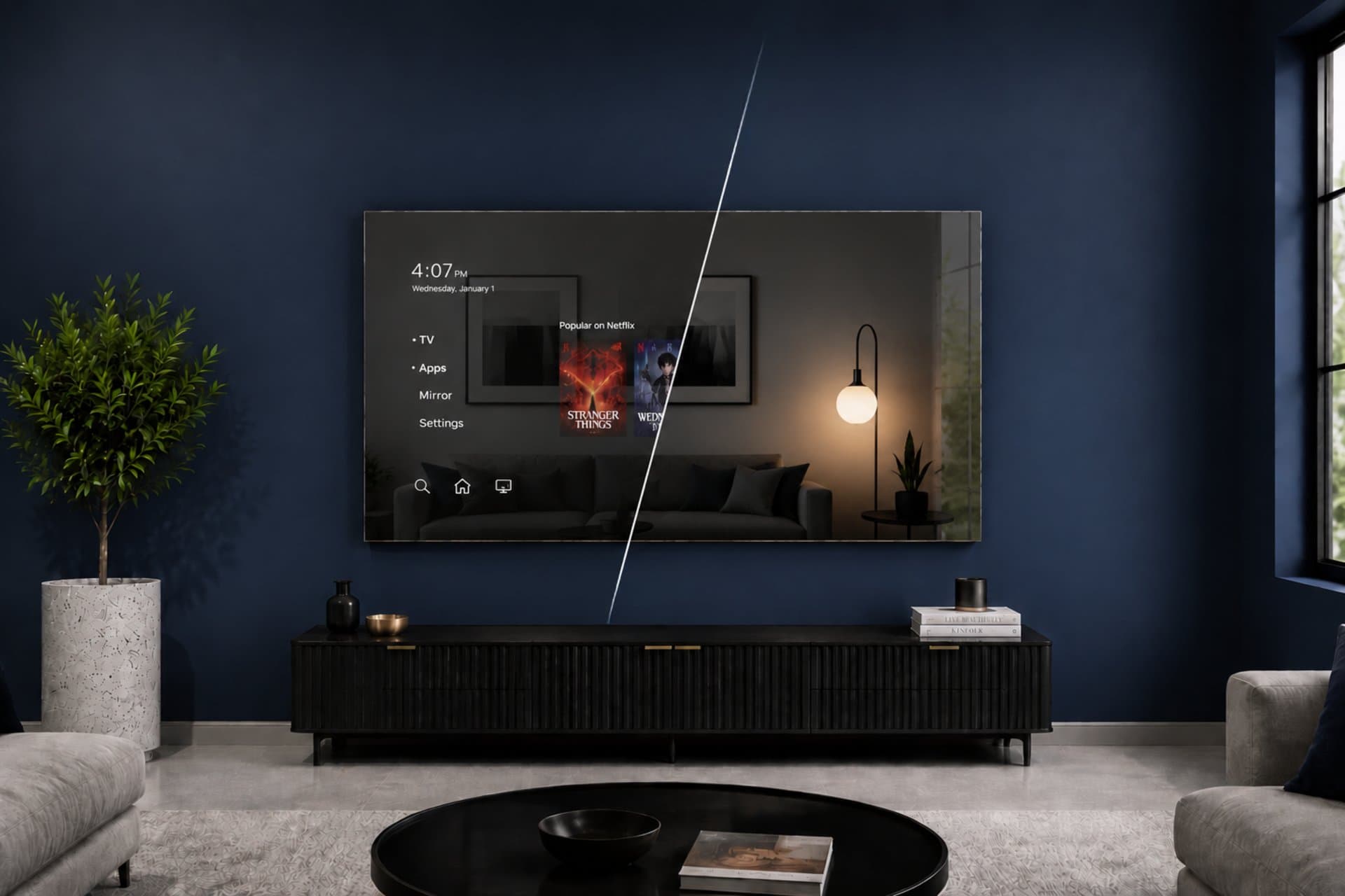 TV MIRRORS — Hilo