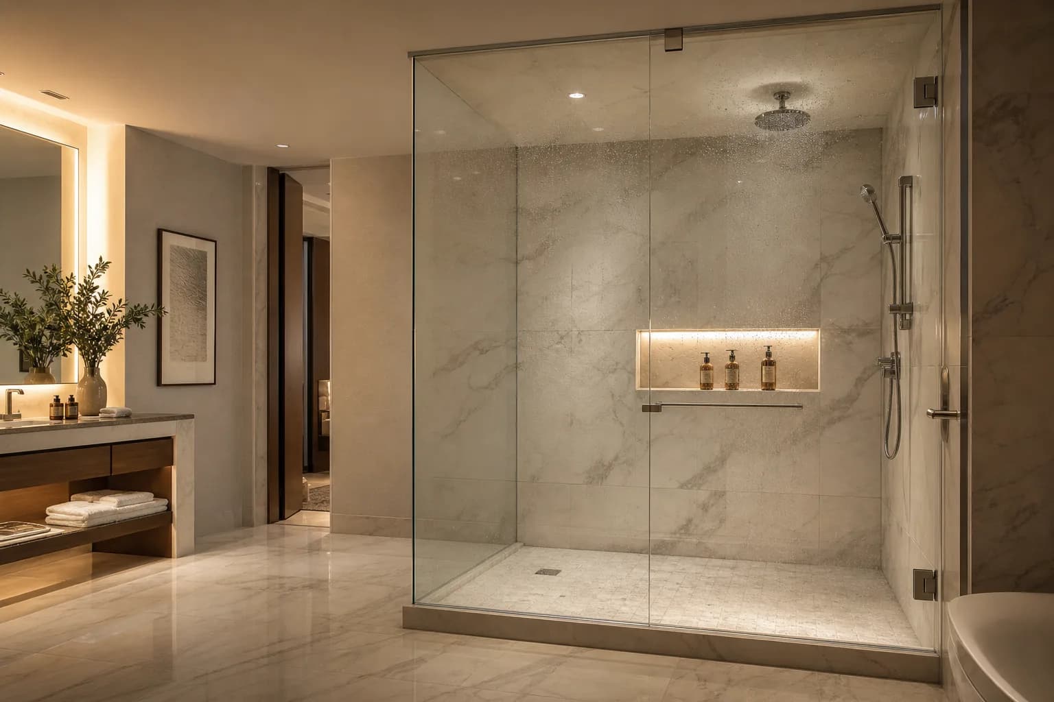 SHOWER GLASS — Hilo