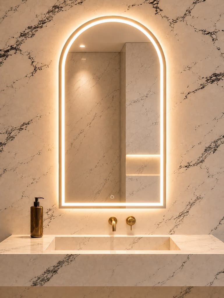 ARCH LED MIRRORS — Hilo Mirrors