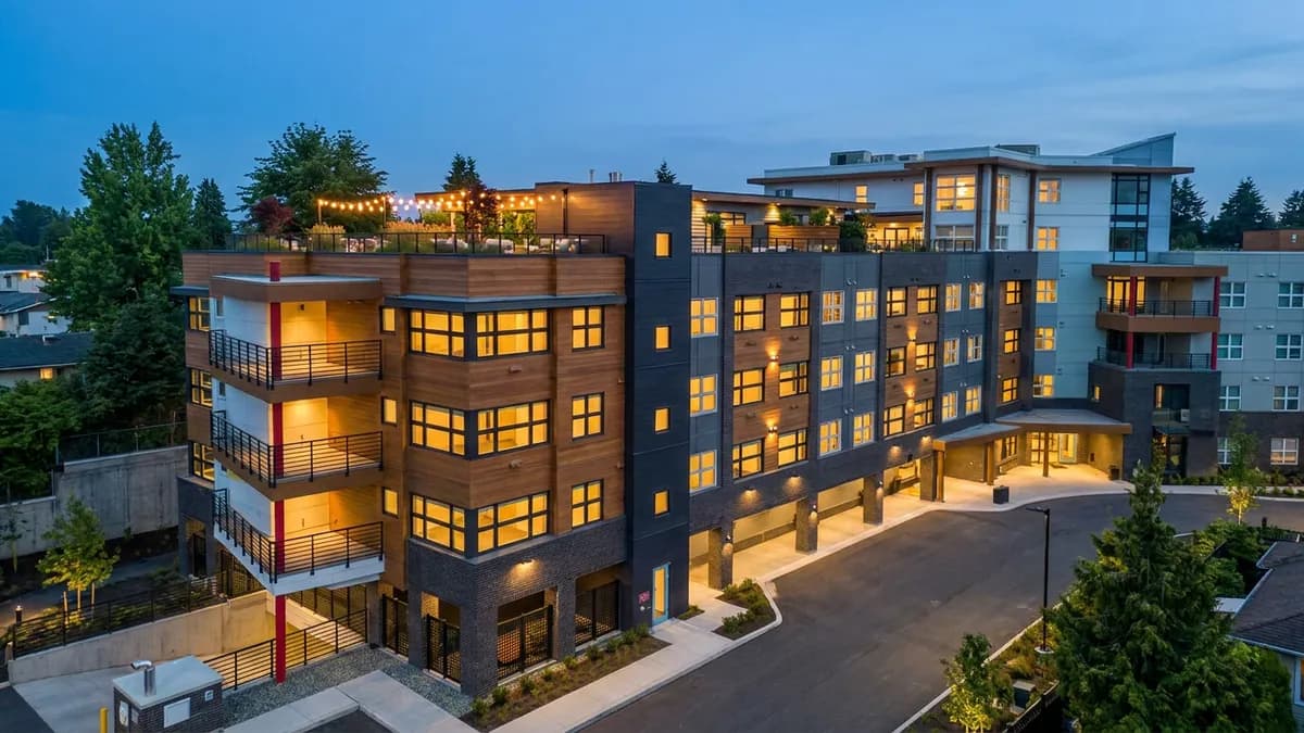 KinVillage Phase 1 — Delta, British Columbia — HILO Mirrors hospitality installation